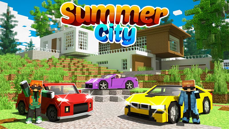Summer City on the Minecraft Marketplace by Kreatik Studios Summer City on the Minecraft Marketplace by Kreatik Studios