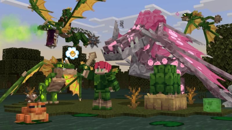 DRAGONS Add-On 1.3 on the Minecraft Marketplace by Shapescape