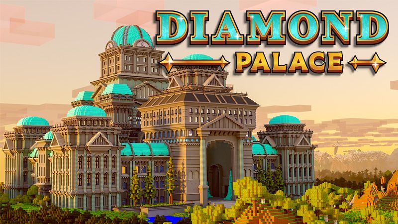 Diamond Palace on the Minecraft Marketplace by Odyssey Builds Diamond Palace on the Minecraft Marketplace by Odyssey Builds