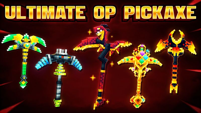 Ultimate OP Pickaxe on the Minecraft Marketplace by GoE-Craft