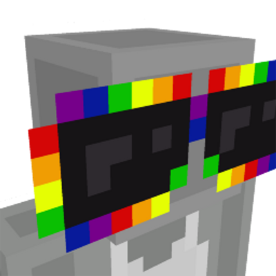 Rainbow Glasses on the Minecraft Marketplace by DigiPort