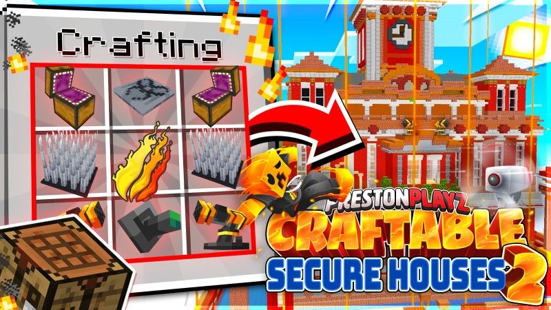 Craftable Secure Houses 2 on the Minecraft Marketplace by FireGames