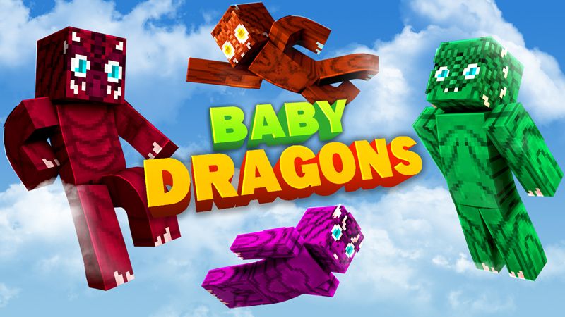 Baby Dragons on the Minecraft Marketplace by GoE-Craft