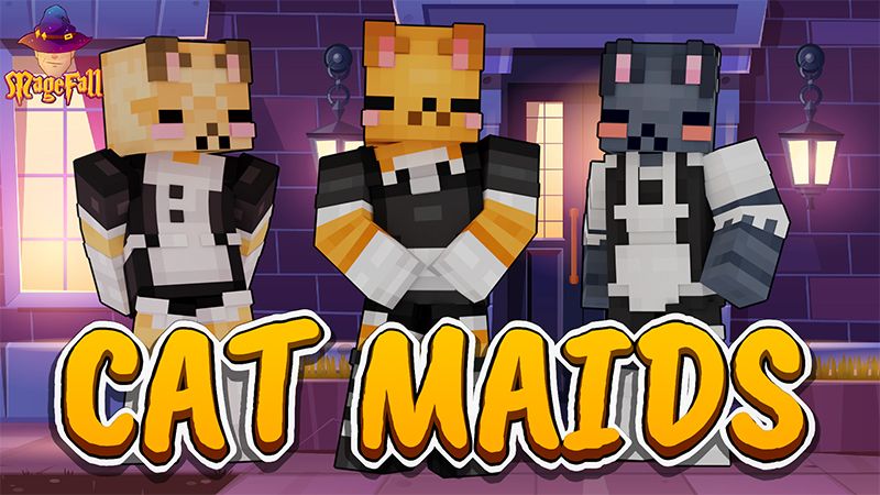 Cat Maids on the Minecraft Marketplace by Magefall Cat Maids on the Minecraft Marketplace by Magefall
