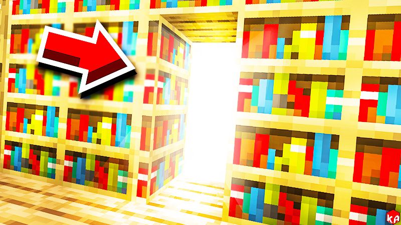 Bookshelf Bunker on the Minecraft Marketplace by KA Studios Bookshelf Bunker on the Minecraft Marketplace by KA Studios