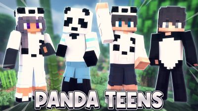 Panda Teens on the Minecraft Marketplace by BLOCKLAB Studios