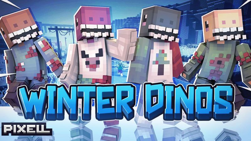 Winter Dinos on the Minecraft Marketplace by Pixell Studio