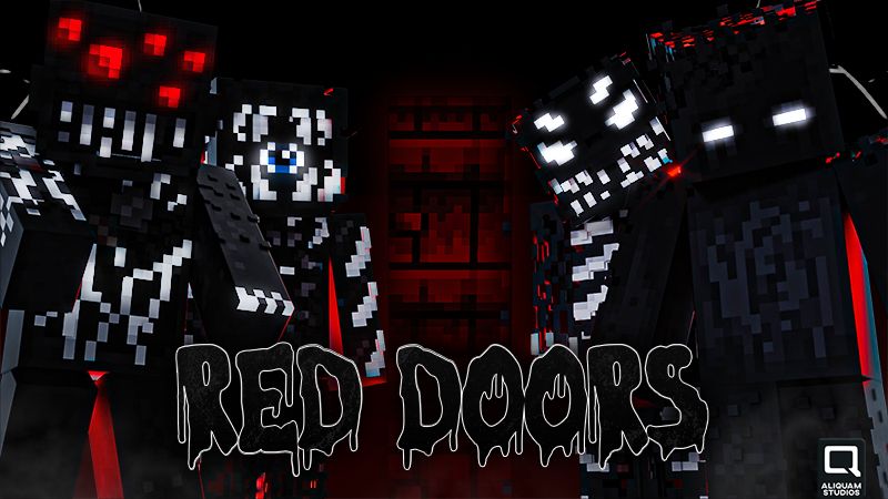 Red Doors on the Minecraft Marketplace by Aliquam Studios