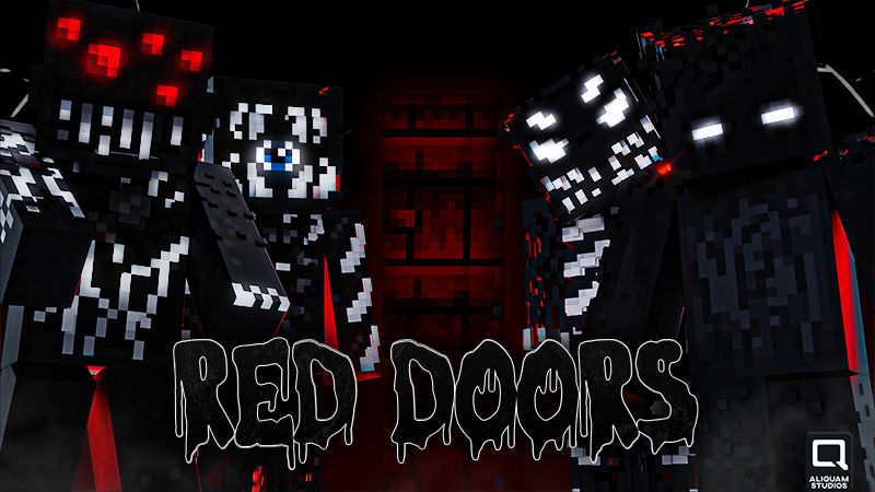 Red Doors on the Minecraft Marketplace by Aliquam Studios Red Doors on the Minecraft Marketplace by Aliquam Studios