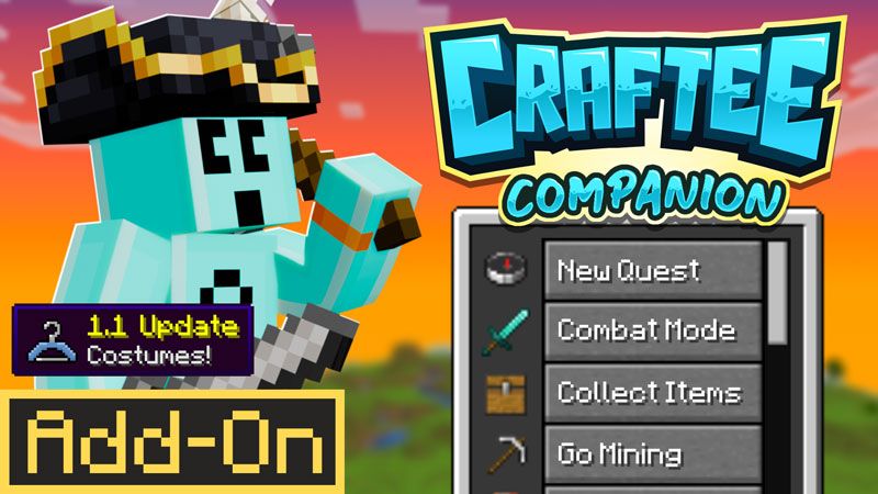 Craftee Companion AddOn on the Minecraft Marketplace by Logdotzip