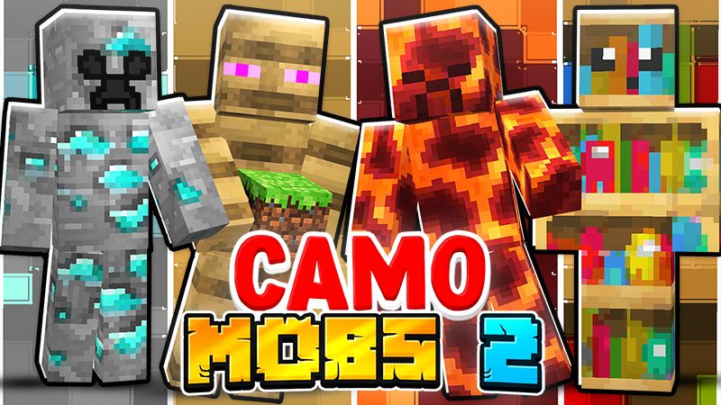 Camo Mobs 2 on the Minecraft Marketplace by The Lucky Petals Camo Mobs 2 on the Minecraft Marketplace by The Lucky Petals