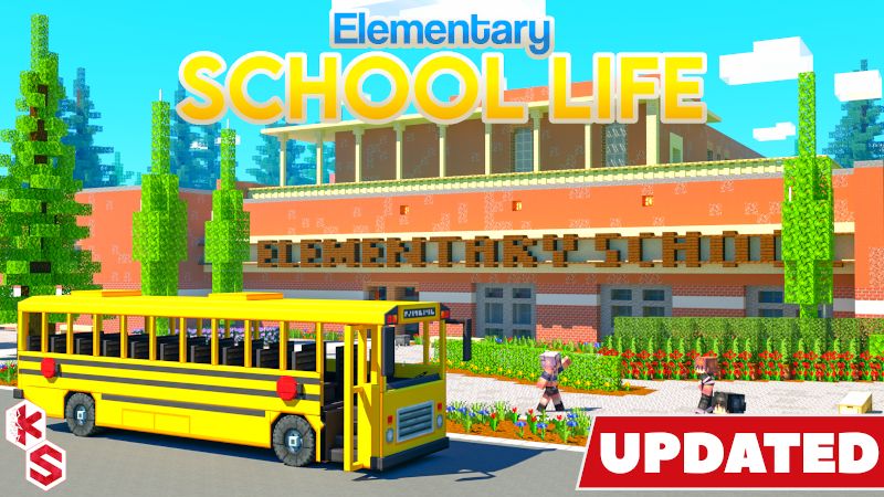 Elementary School Life on the Minecraft Marketplace by Kreatik Studios