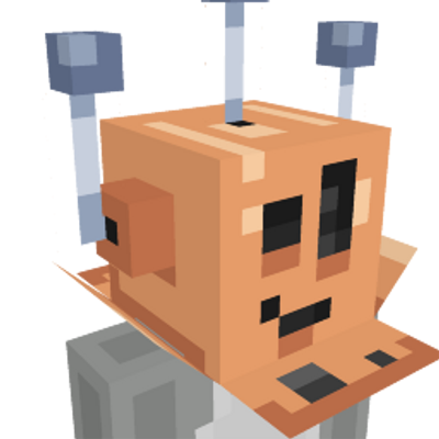 Box Robot Head on the Minecraft Marketplace by Maca Designs
