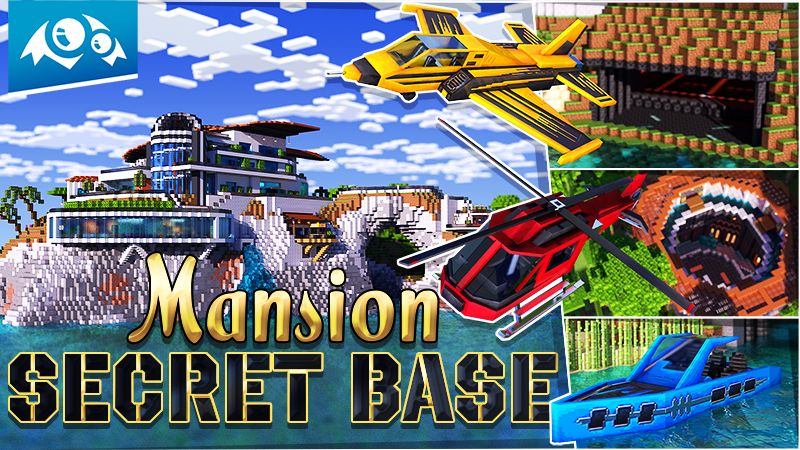 Mansion Secret Base on the Minecraft Marketplace by Monster Egg Studios