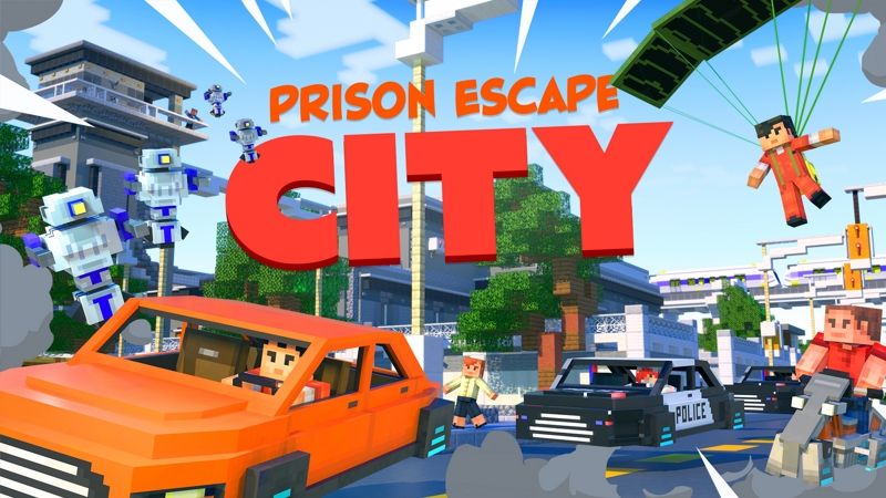 Prison Escape City on the Minecraft Marketplace by InPvP Prison Escape City on the Minecraft Marketplace by InPvP