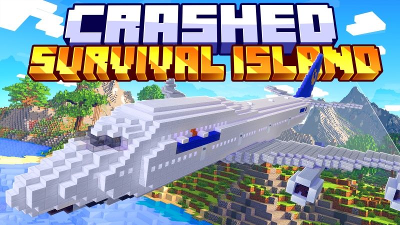 Crashed Survival Island on the Minecraft Marketplace by Fall Studios