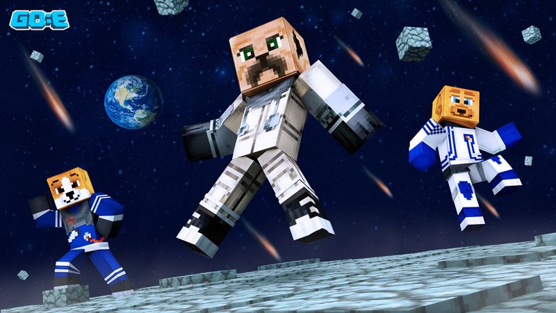 Space Dogs on the Minecraft Marketplace by GoE-Craft Space Dogs on the Minecraft Marketplace by GoE-Craft