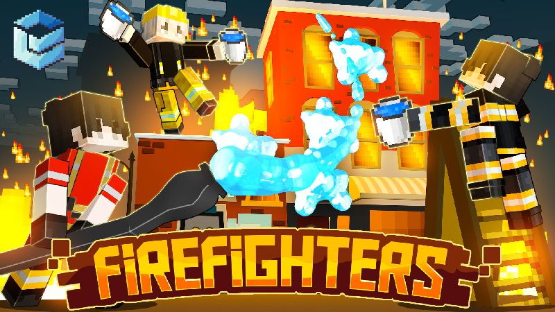 Firefighters on the Minecraft Marketplace by Entity Builds