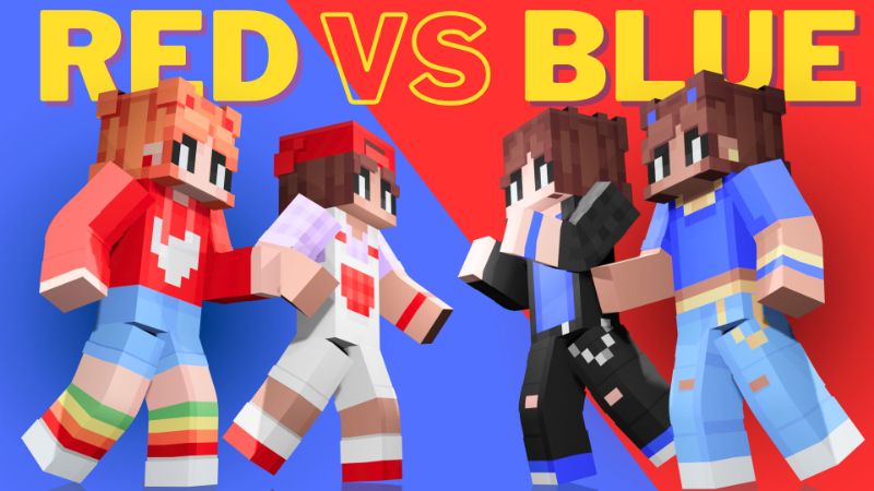 Red vs Blue on the Minecraft Marketplace by Box Build