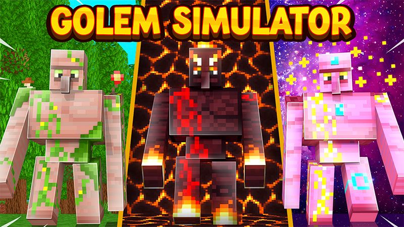 Golem Simulator on the Minecraft Marketplace by The Craft Stars Golem Simulator on the Minecraft Marketplace by The Craft Stars