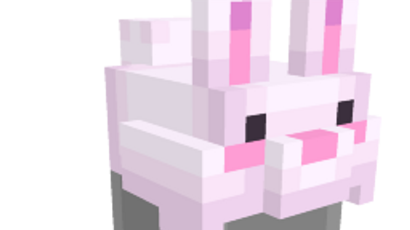 Pink Bunny on the Minecraft Marketplace by UnderBlocks Studios