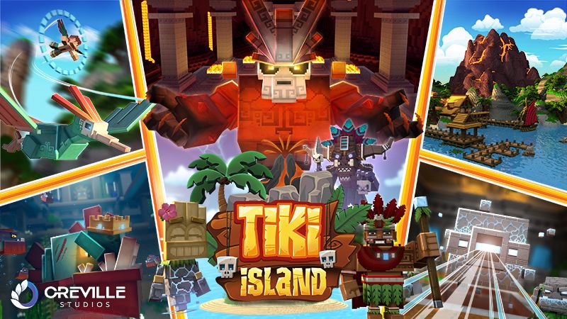 Tiki Island on the Minecraft Marketplace by Oreville Studios Tiki Island on the Minecraft Marketplace by Oreville Studios