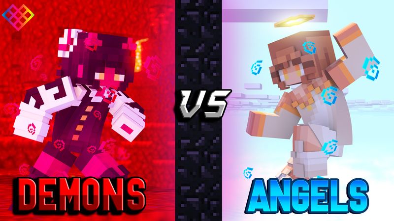 Demons vs Angels on the Minecraft Marketplace by Rainbow Theory Demons vs Angels on the Minecraft Marketplace by Rainbow Theory