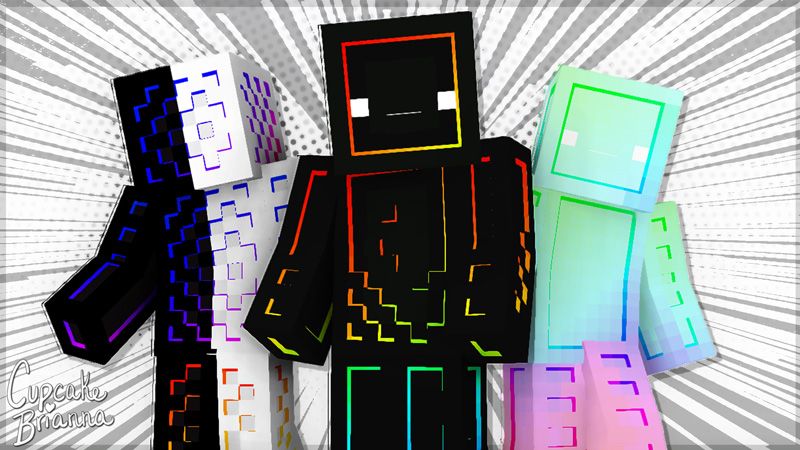 Techno Block Skin Pack on the Minecraft Marketplace by CupcakeBrianna