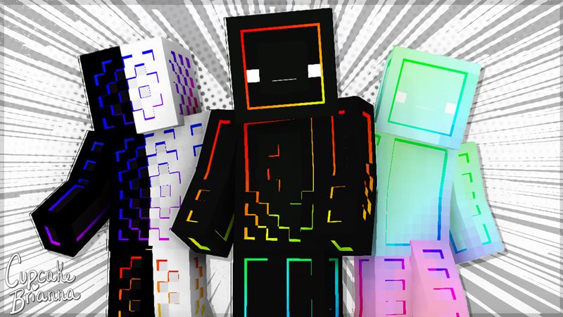 Techno Block Skin Pack