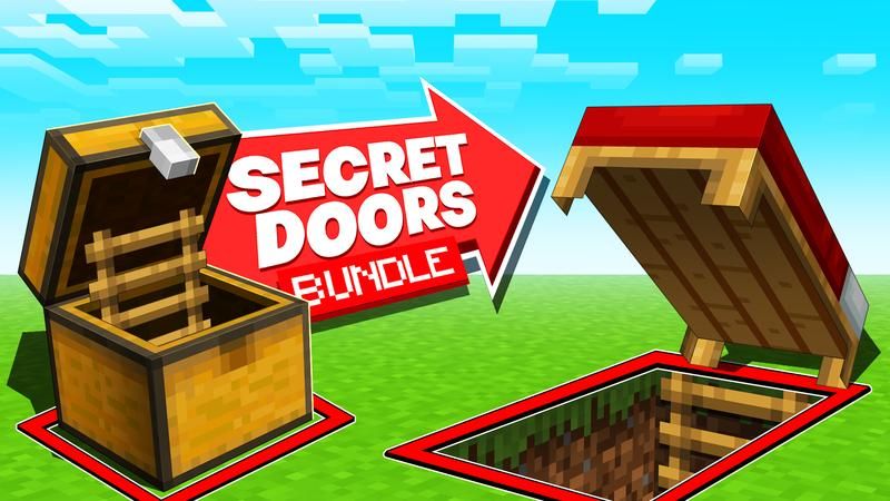 Secret Doors Bundle on the Minecraft Marketplace by Cubed Creations