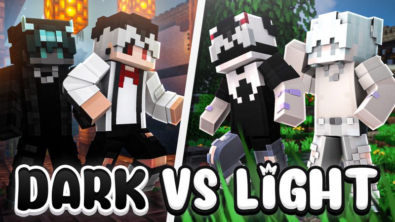 Dark VS Light on the Minecraft Marketplace by Team Visionary Dark VS Light on the Minecraft Marketplace by Team Visionary