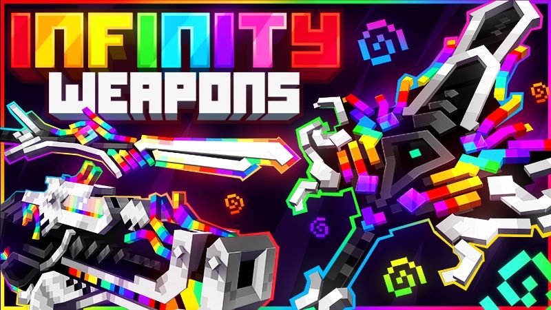Infinity Weapons on the Minecraft Marketplace by Kubo Studios