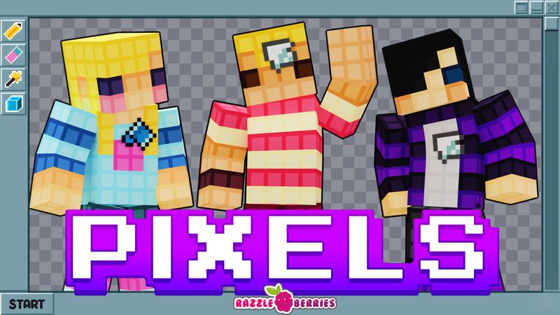 Pixels on the Minecraft Marketplace by Razzleberries Pixels on the Minecraft Marketplace by Razzleberries