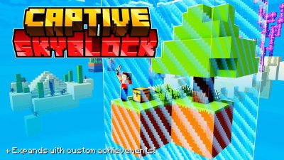 Captive Skyblock on the Minecraft Marketplace by Maca Designs