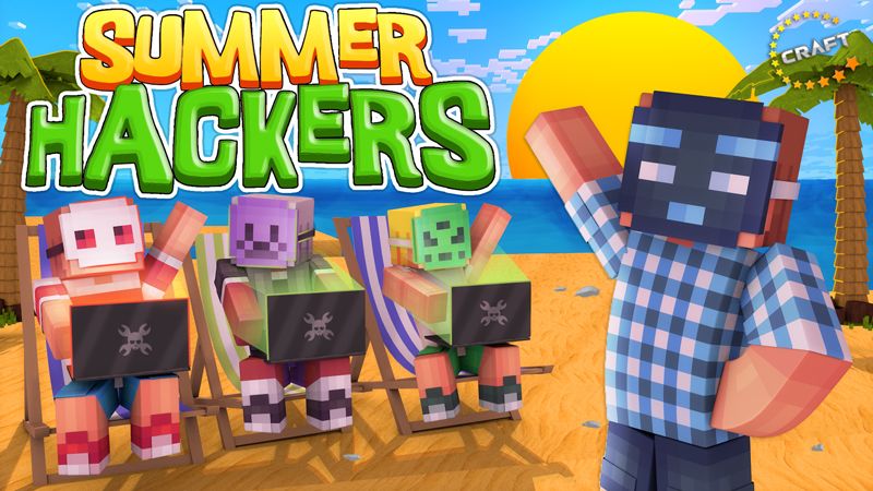 Summer Hackers on the Minecraft Marketplace by The Craft Stars Summer Hackers on the Minecraft Marketplace by The Craft Stars