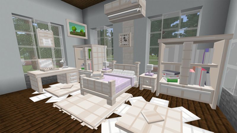 White Furniture by Eescal Studios