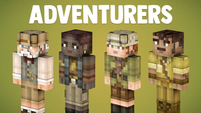 Adventurers By Blocklab Studios Minecraft Skin Pack Minecraft Marketplace