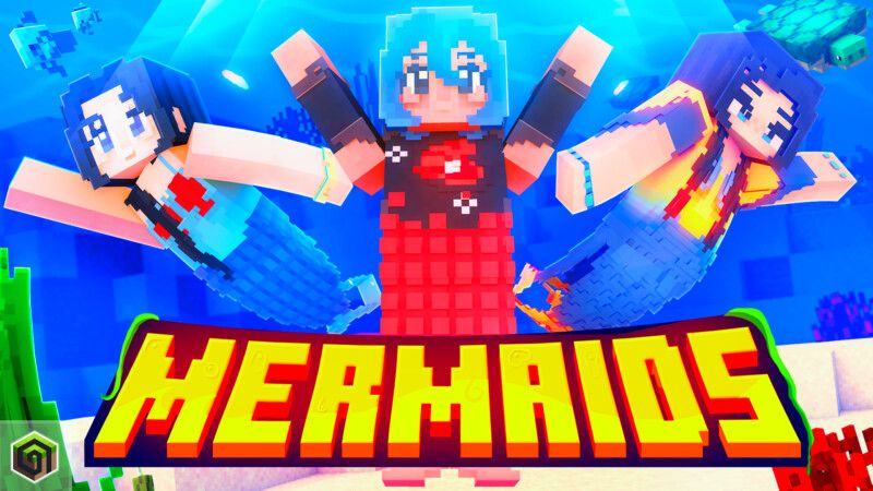 Mermaids on the Minecraft Marketplace by CrackedCubes Mermaids on the Minecraft Marketplace by CrackedCubes