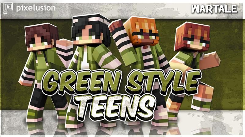 Green Style Teens on the Minecraft Marketplace by Pixelusion