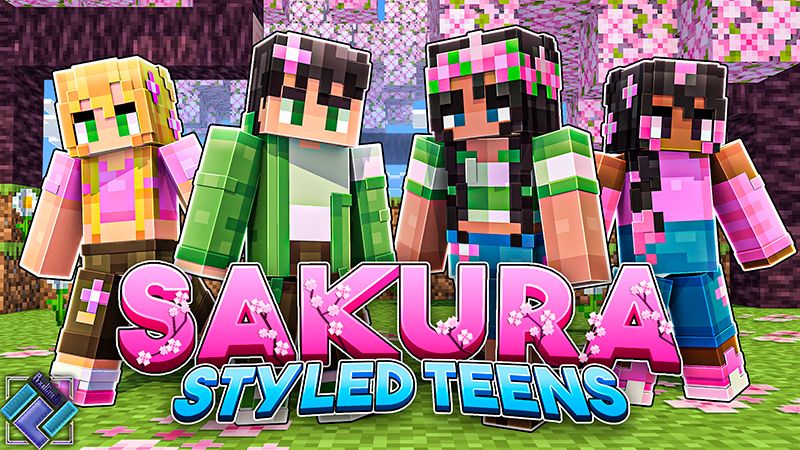 Sakura Styled Teens on the Minecraft Marketplace by PixelOneUp