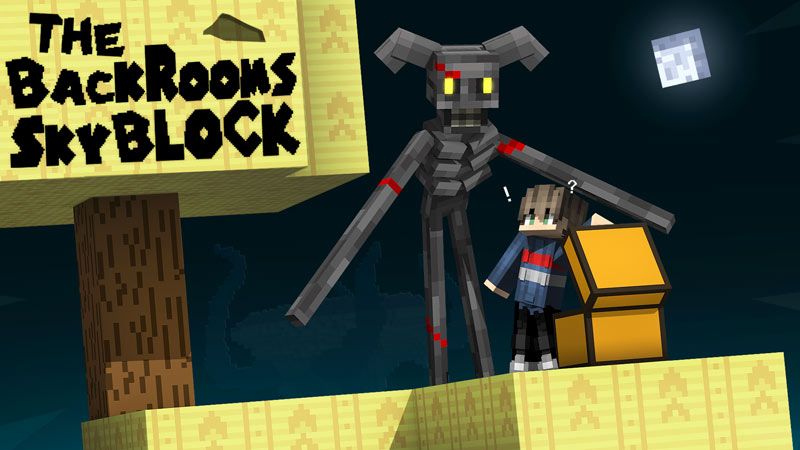 The Backrooms Skyblock on the Minecraft Marketplace by Giggle Block Studios The Backrooms Skyblock on the Minecraft Marketplace by Giggle Block Studios