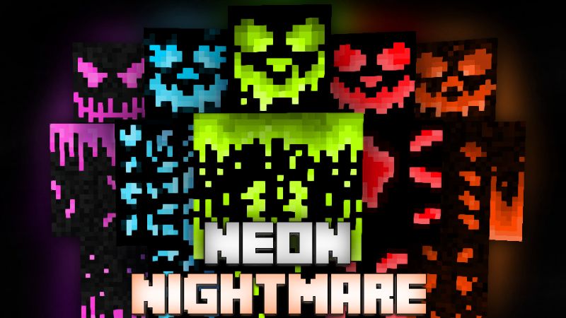 Neon Nightmare on the Minecraft Marketplace by Pixelationz Studios Neon Nightmare on the Minecraft Marketplace by Pixelationz Studios