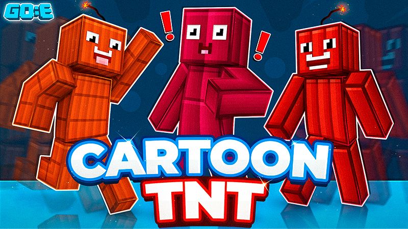 Cartoon TNT on the Minecraft Marketplace by GoE-Craft Cartoon TNT on the Minecraft Marketplace by GoE-Craft
