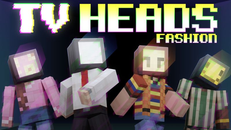 TV Heads Fashion on the Minecraft Marketplace by Virtual Pinata