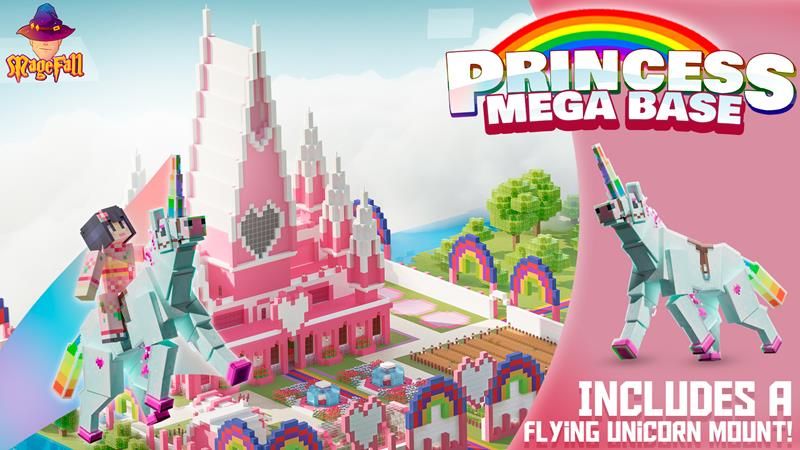 Princess Mega Base on the Minecraft Marketplace by Magefall