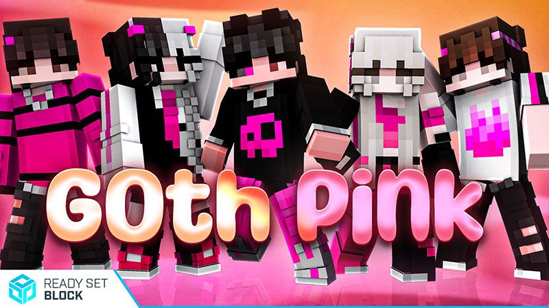 Goth Pink on the Minecraft Marketplace by Ready, Set, Block!