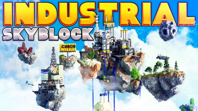 Industrial Skyblock on the Minecraft Marketplace by Eescal Studios