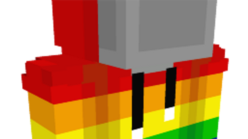 Rainbow Hoodie by DigiPort - Minecraft Marketplace (via bedrockexplorer ...