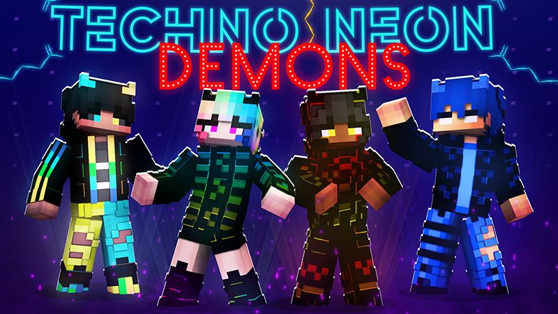 Techno Neon Demons