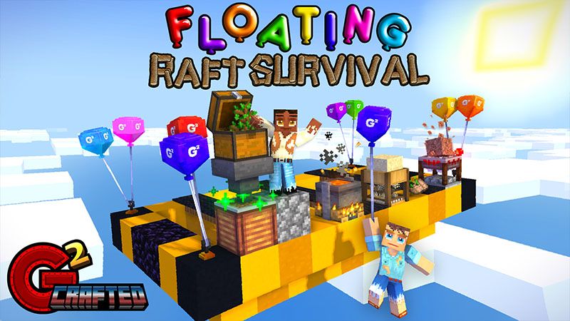 Floating Raft Survival on the Minecraft Marketplace by G2Crafted Floating Raft Survival on the Minecraft Marketplace by G2Crafted
